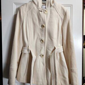 Cream Pea Coat